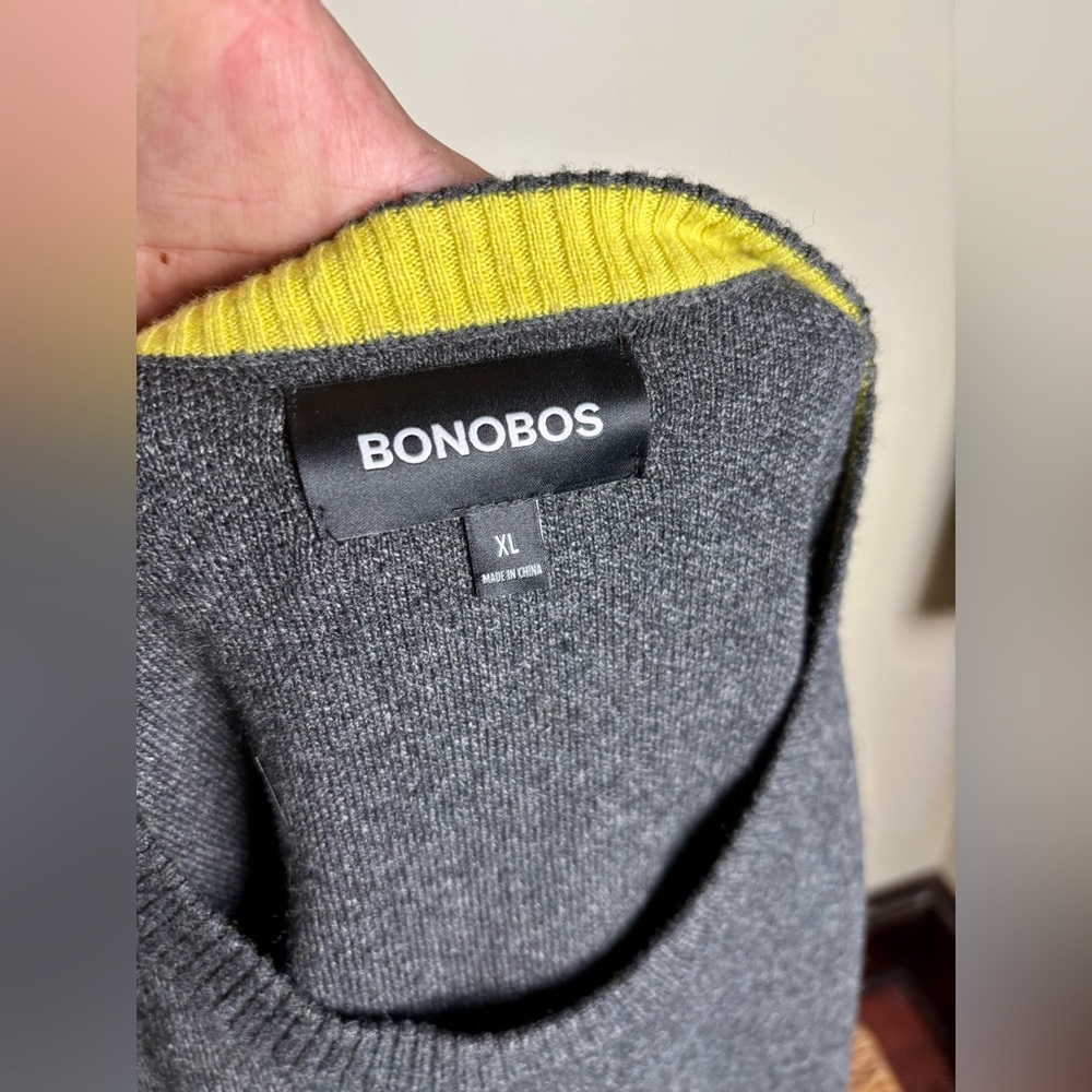 Bonobos Kangaroo sweater XL - Picture 3 of 5
